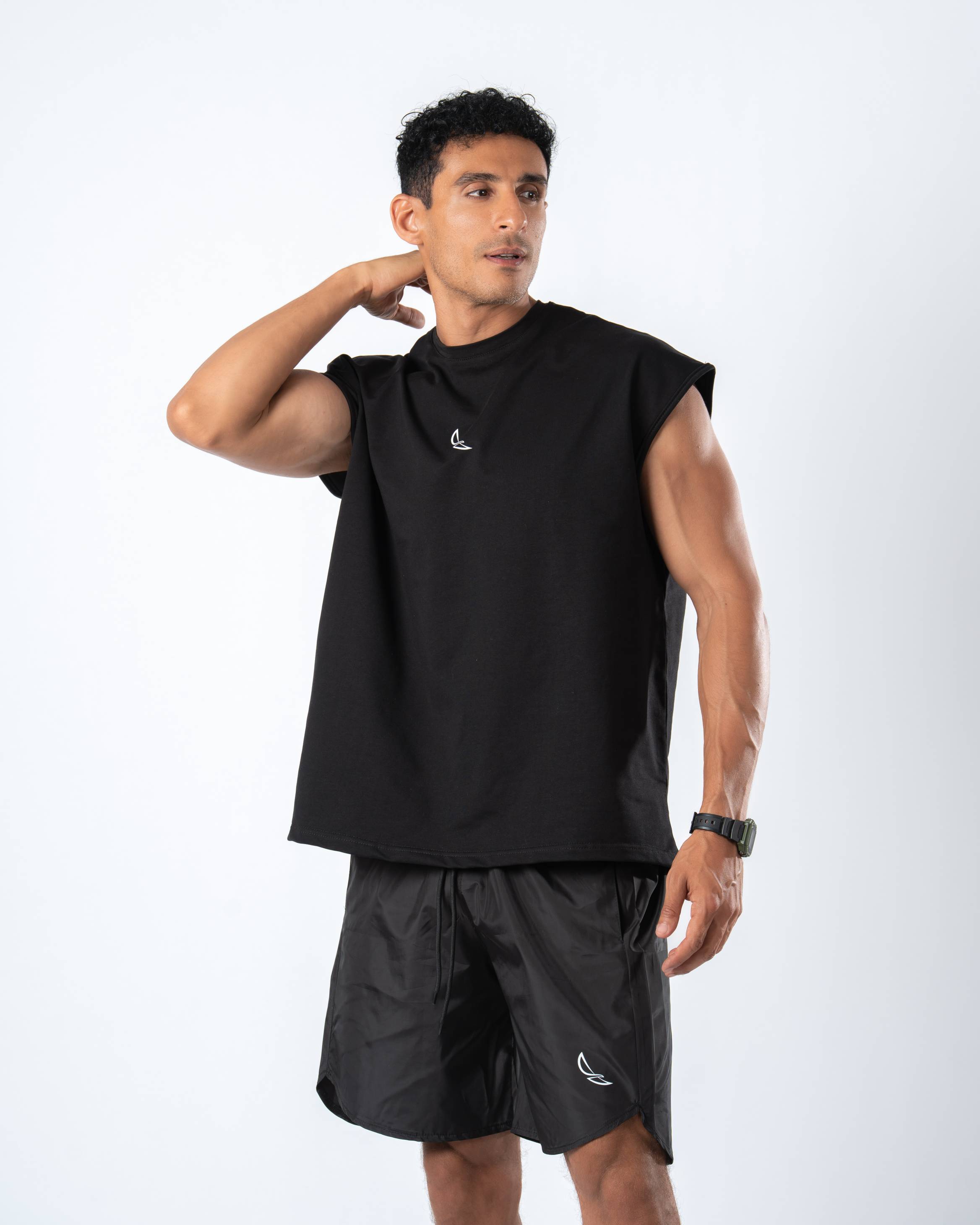 Aero Muscle Tank - Black