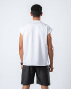 Aero Muscle Tank - White