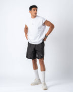 Aero Muscle Tank - White