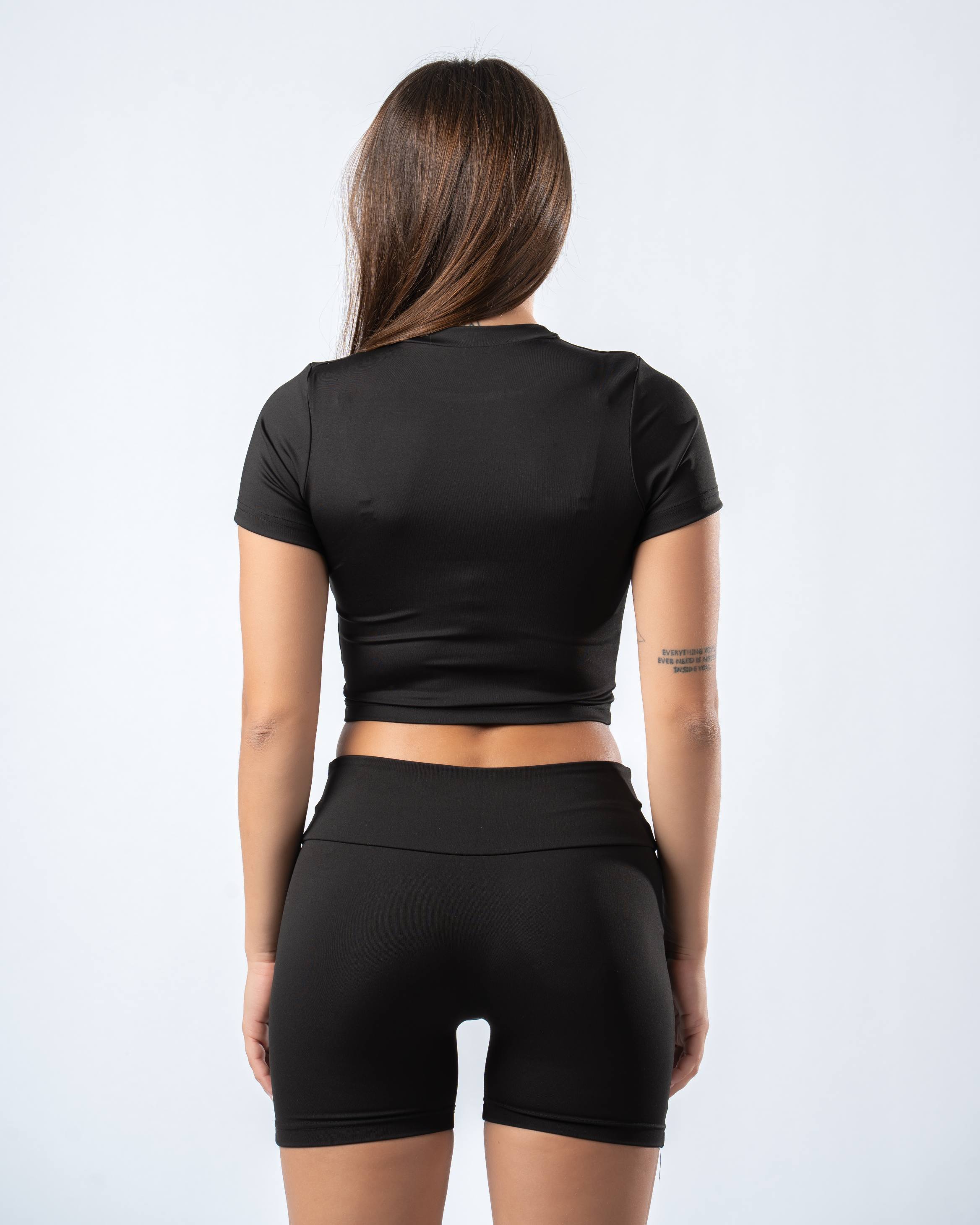 Sync Crop - Black