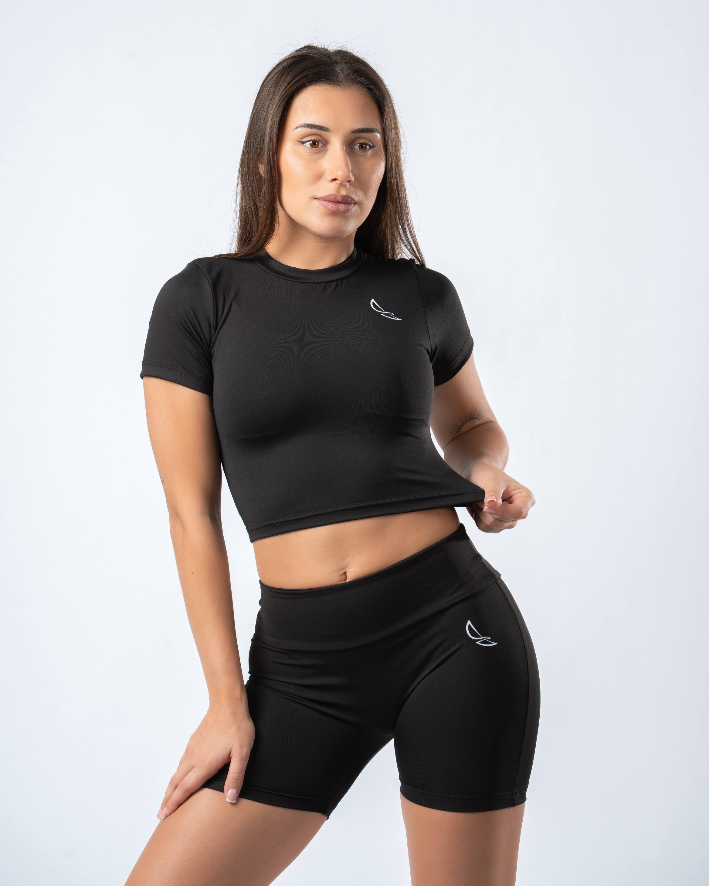 Sync Crop - Black