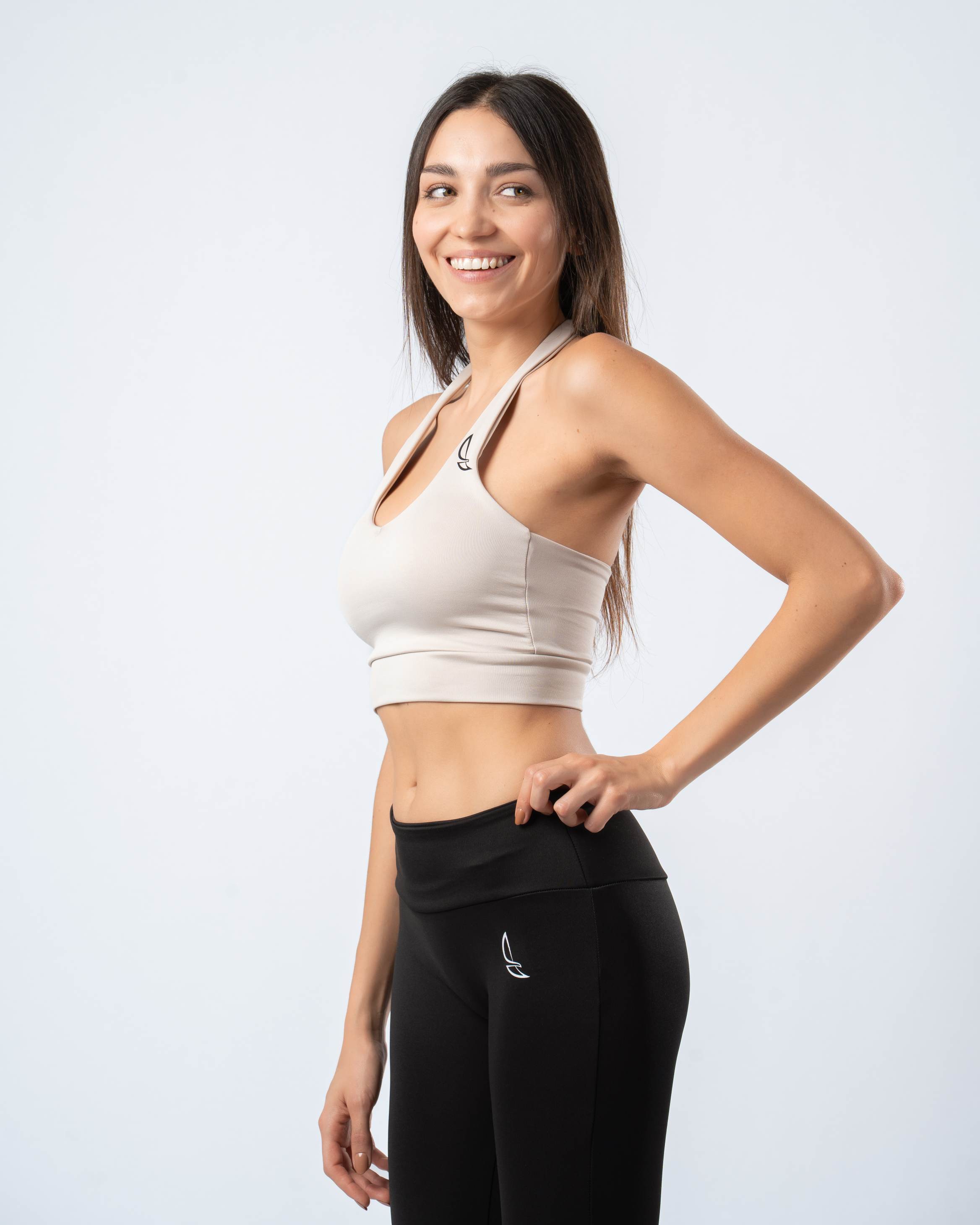 Vital Halter Top - Beige