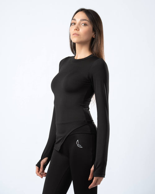 Nova Slit Long Sleeve