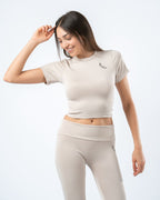 Sync Crop - Beige