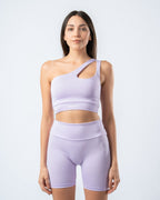 Apex One-Shoulder Top - Lilac