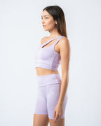 Apex One-Shoulder Top - Lilac