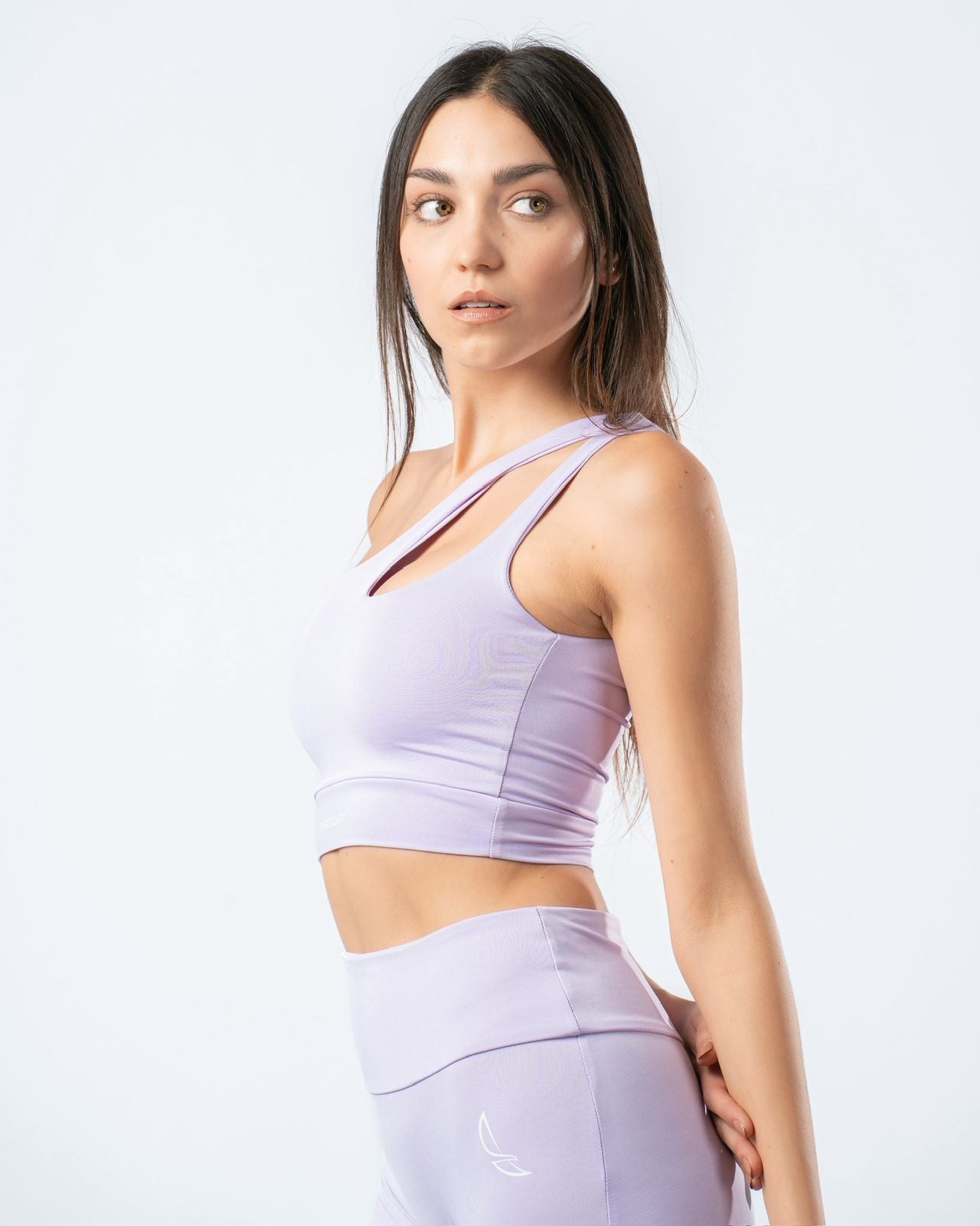 Apex One-Shoulder Top - Lilac