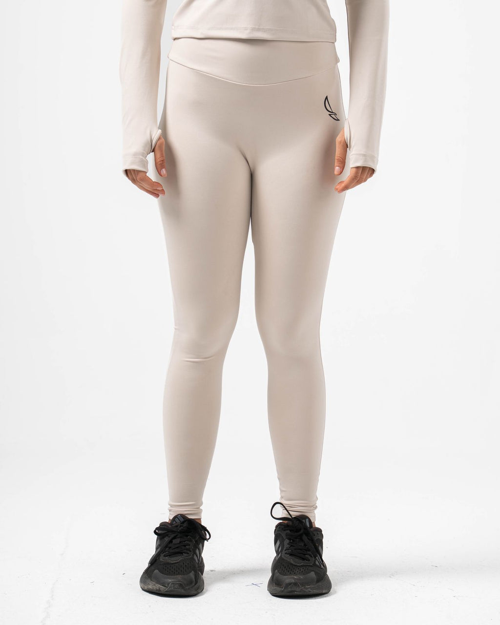 Performance Seamless Leggings - Beige