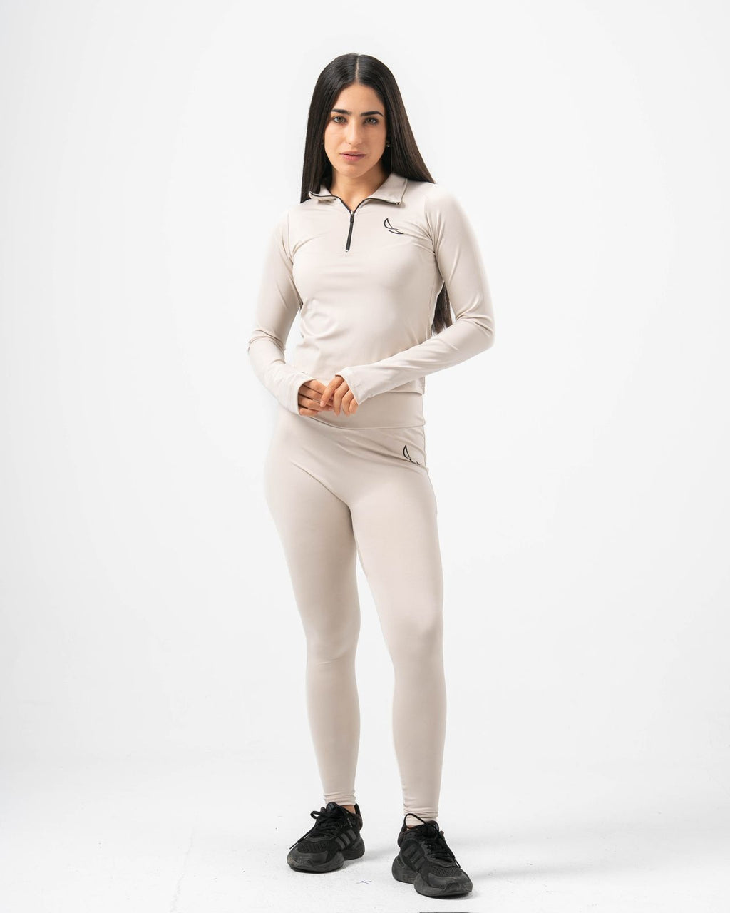 Performance Seamless Leggings - Beige