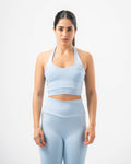 Vital Halter Top - Baby Blue