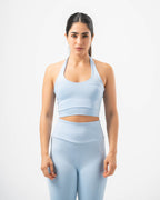 Vital Halter Top - Baby Blue
