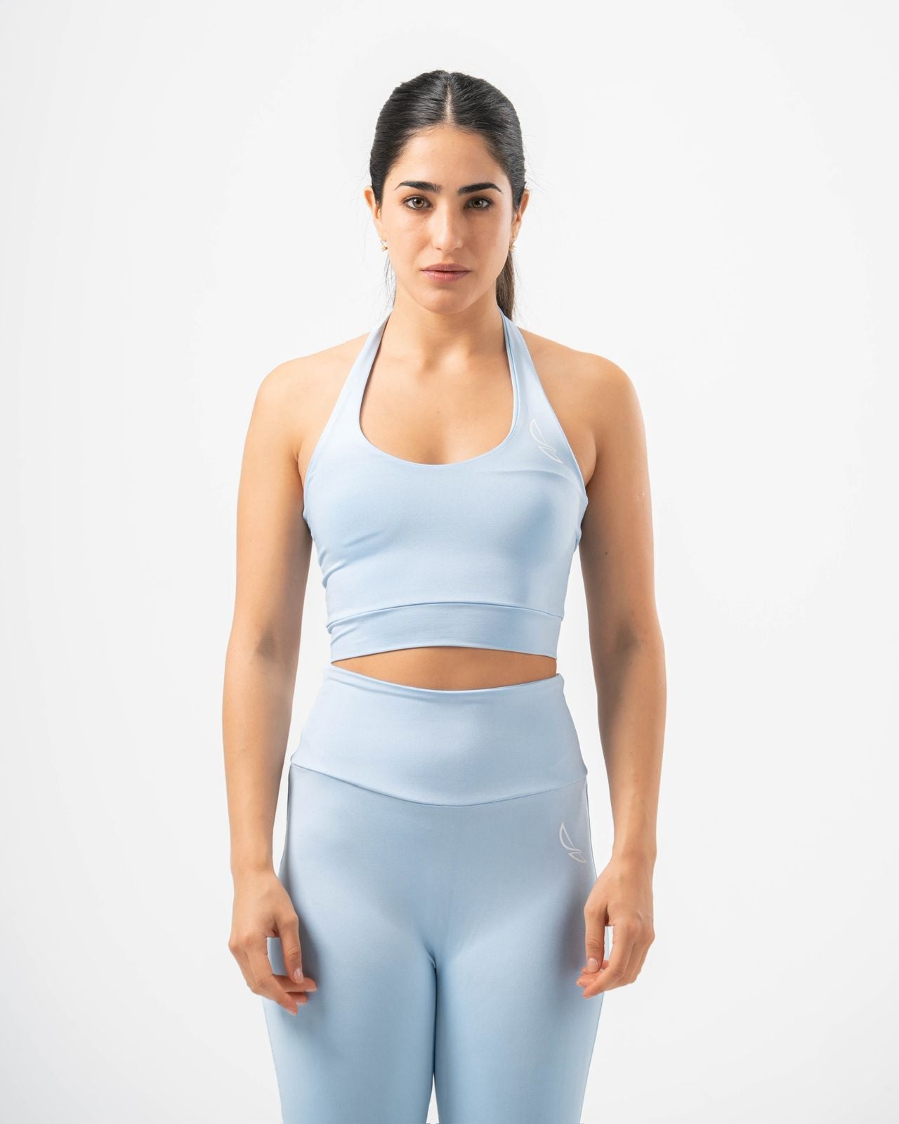Vital Halter Top - Baby Blue