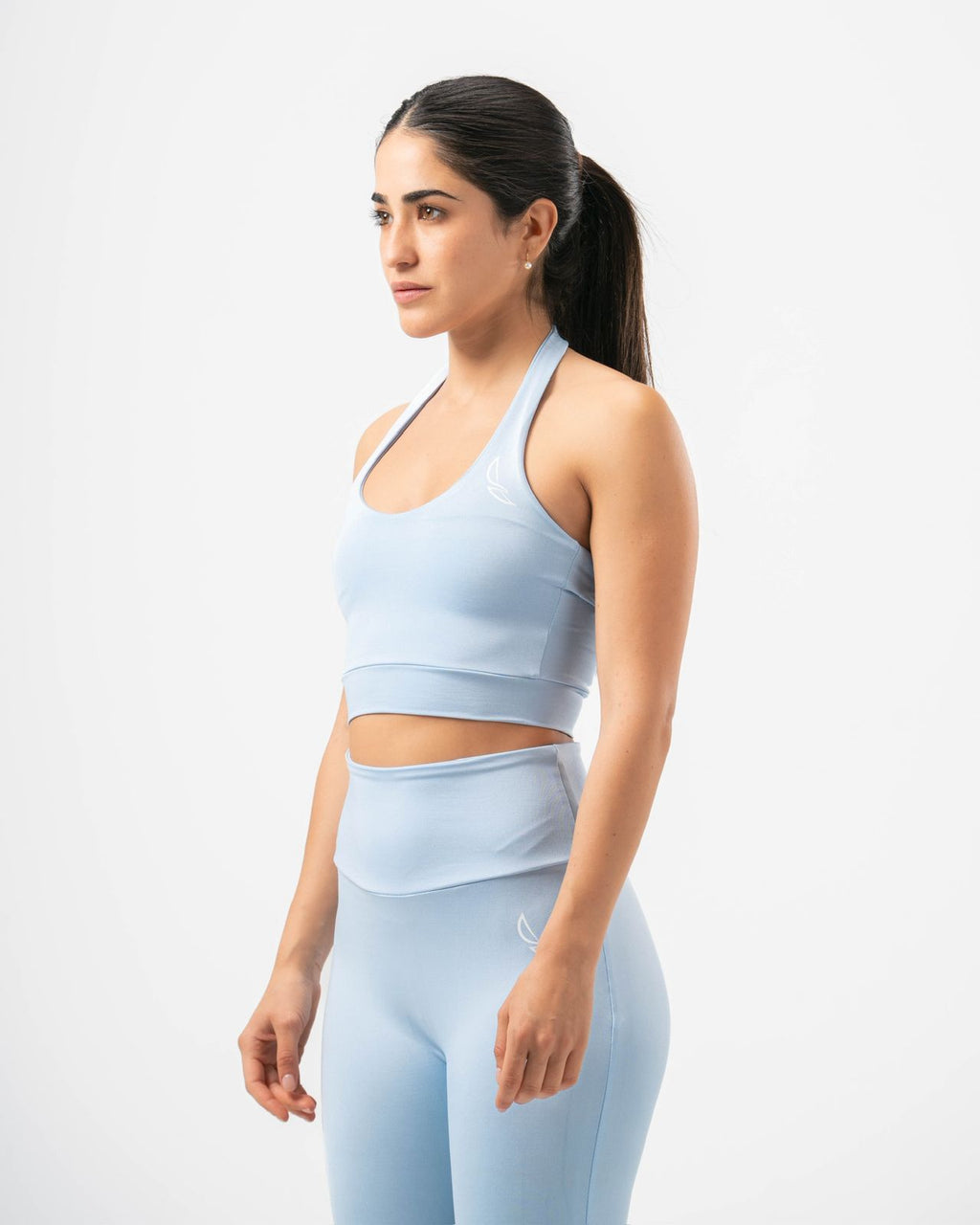Vital Halter Top - Baby Blue