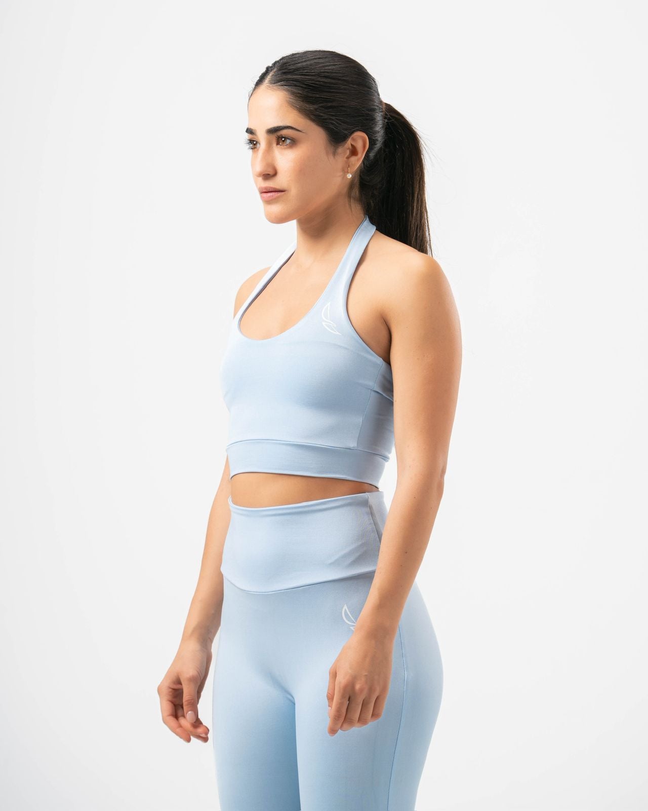 Vital Halter Top - Baby Blue