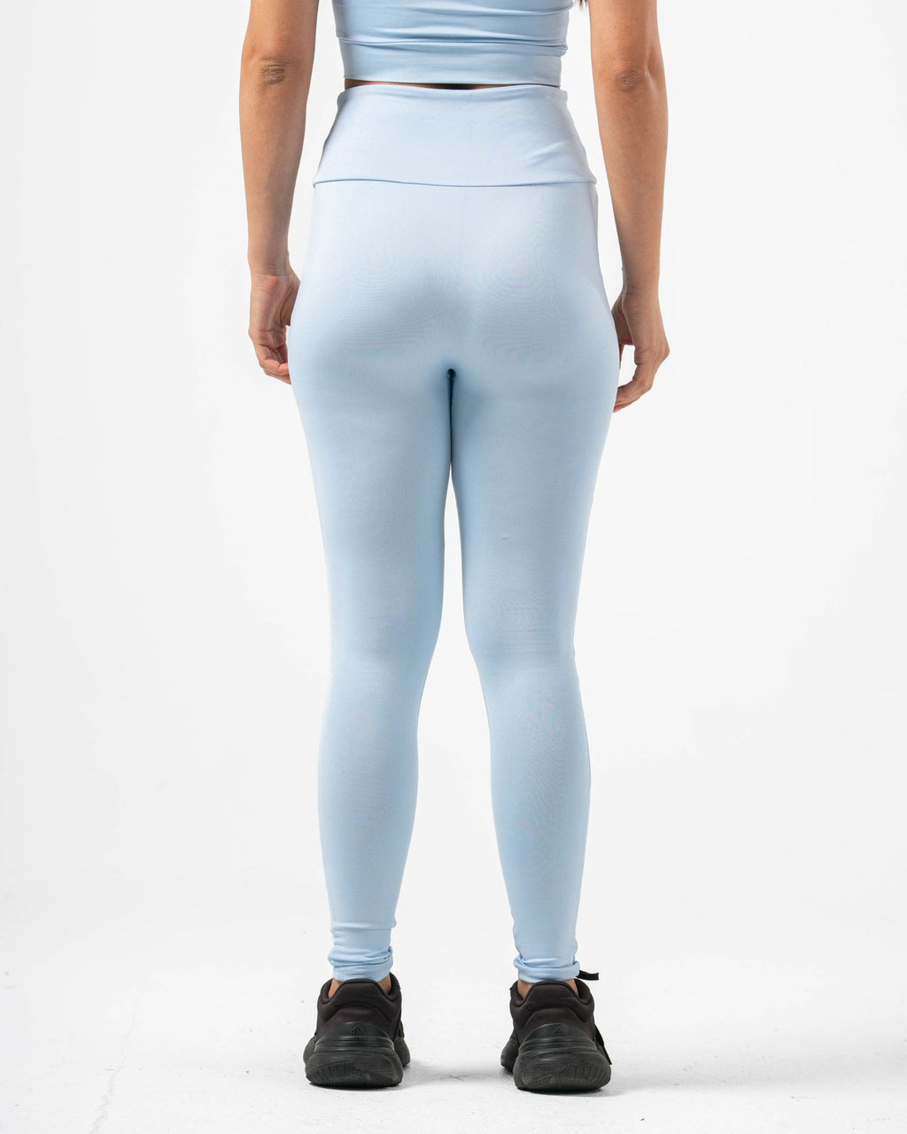 Performance Seamless Leggings - Baby Blue