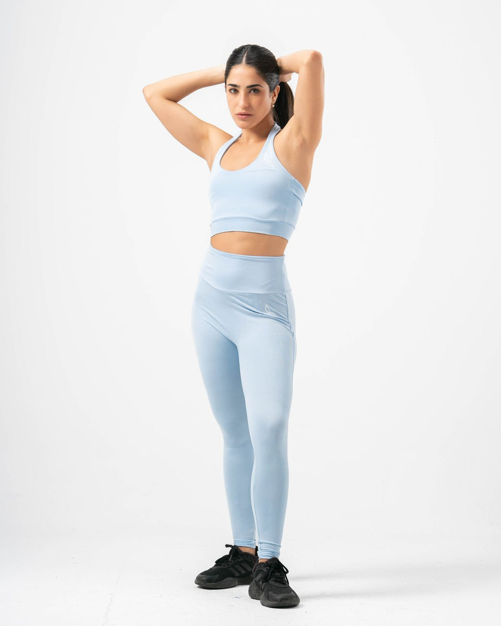 Performance Seamless Leggings - Baby Blue