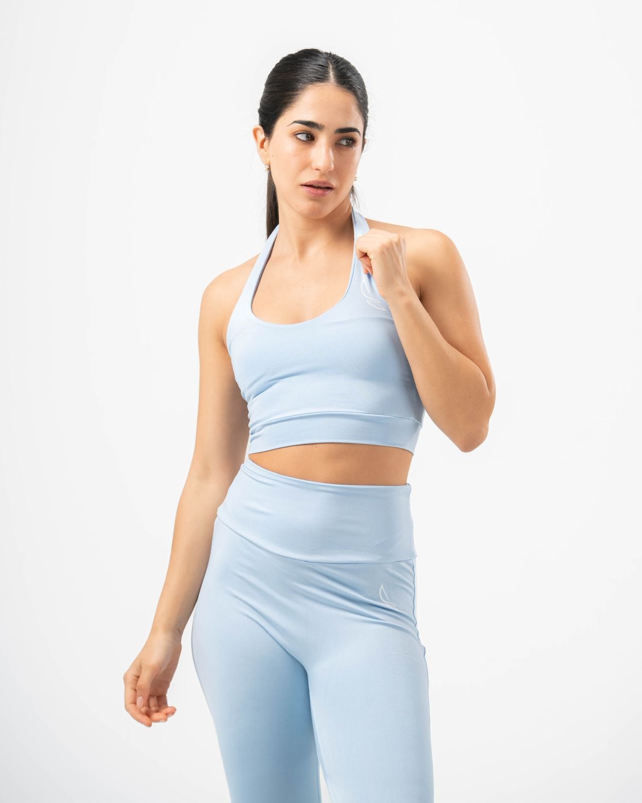 Vital Halter Top - Baby Blue