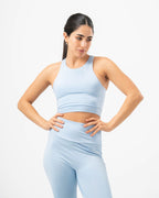 Elevate Seamless Top - Baby Blue