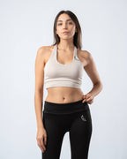 Vital Halter Top - Beige